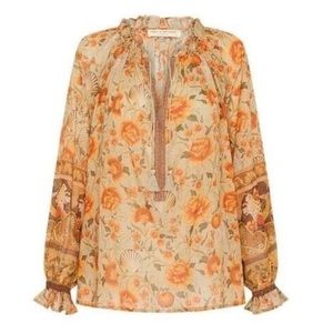SPELL & THE ***** COLLECTIVE seashell blouse sand